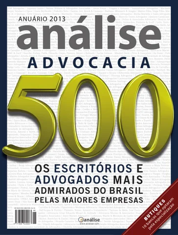 Análise Advocacia 500 - 2013